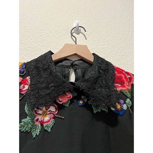 Marchesa 3/4 Sleeve A-Line Mini Day Dress size US8 - Picture 7 of 12